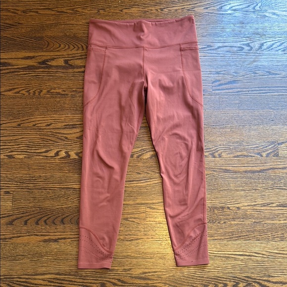 JoyLab Women’s Large Terracotta Rust Red High Waist Leggings - Picture 1 of 5